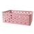Imagem do Cesto Caixa Organizadora Multiuso Rattan Armário Cozinha Despensa Banheiro Livros Pequena 19 x13,8 x 6,5cm