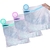 Kit com 3 Tamanhos Saco Protetor com zíper para Lavar Roupa Íntima e Tecido Delicado - 3 Tamanhos - Pequeno (P) / Médio (M) / Grande (G)