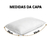Kit 4 Capas Protetoras Fronhas Travesseiro Impermeável com Zíper - BD Utility Home