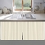 Cortina de Pia Cozinha Bege100% PVC Antimofo 138x80
