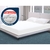 Capa Protetora de Cama Colchão Casal Com Elástico Anti-ácaro Resistente 138x188x18cm Cores Variadas - BD Utility Home