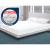 Capa Protetora de Cama Colchão Casal Com Elástico Anti-ácaro Resistente 138x188x18cm Cores Variadas - BD Utility Home