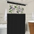 Cortina para Box Banheiro com Visor Avenca com Gancho Anti Mofo Resistente Alta Qualidade PVC Várias Cores - BD Utility Home