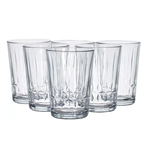 Conjunto Copo de Vidro 235ml Nergis 6 unidades