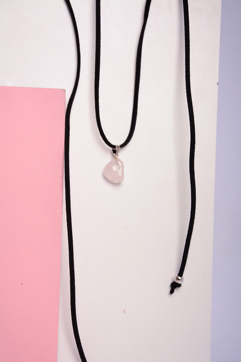 Choker TIANA piedra blanca