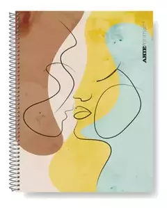 Cuaderno universitario tapa semirigida Arte Minimalist - Grupo XXI Quilmes