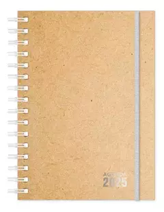 Agenda 2025 Diaria Kraft Onix