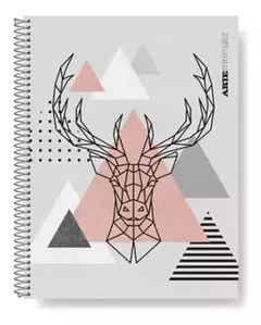 Cuaderno universitario tapa semirigida Arte Minimalist en internet
