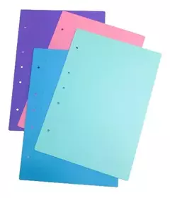 Carpeta 2 Tapas A4 Pastel