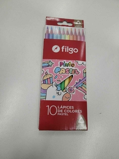 Lapices Filgo Pastel x10