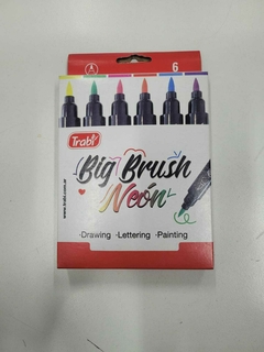 Marcadores Big Brush Trabi x6 - comprar online