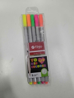 Microfibras Filgo Neón x5