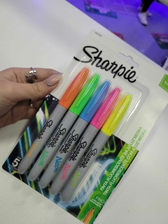Marcadores Sharpie Neón x5