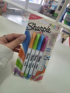 Marcadores Sharpie S-NOTE x4