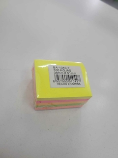 Block Memo 34x51mm (ver tonos) en internet
