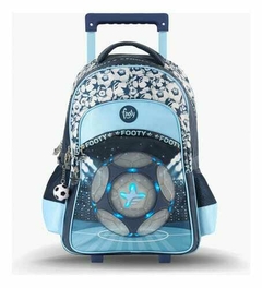 Mochila Footy Futbol LED 18" con carrito