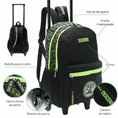 Mochila Play Game Skora 18" con carrito - comprar online