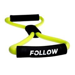 BANDA ELASTICA EN OCHO FOLLOW FIT CON MANIJAS NEOPRENE