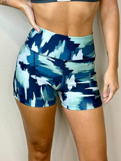 Calza short estampada mujer yazuka - tienda online