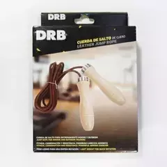 Cuerda De Salto Con Destorcedor - Cuero drb - comprar online