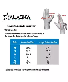 Guantes Alaska Slide 10K Impermeable Hipora Unisex en internet