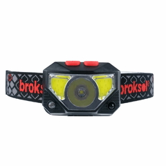 Linterna MINERA RECARGABLE LIN-25 BROKSOL Running - comprar online