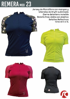 Remera mujer ciclismo steven c