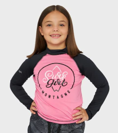 Remera kalua UV Niños Montagne