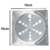 Grelha Aço Inox 15 X 15cm Quadrada Leao - comprar online