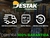 Lixeira Cesto Retangular com Tampa Click Vermelha / Rose / Prata 9 Litros Escrit