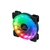 GMRGB Kit6 120mm PC Case Computador Fan Cooler Cooler 6PIN RGB ajustável Led 12 - Flash shop