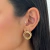 Brincos Argola frontal - comprar online