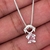 Colar filha em prata 925 com zircônia. - comprar online