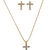 Conjunto crucifixo com zircônia na internet