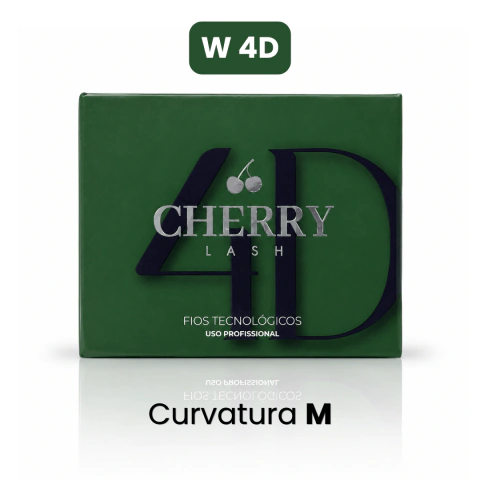 Cílios Cherry 4D curvatura M Fox
