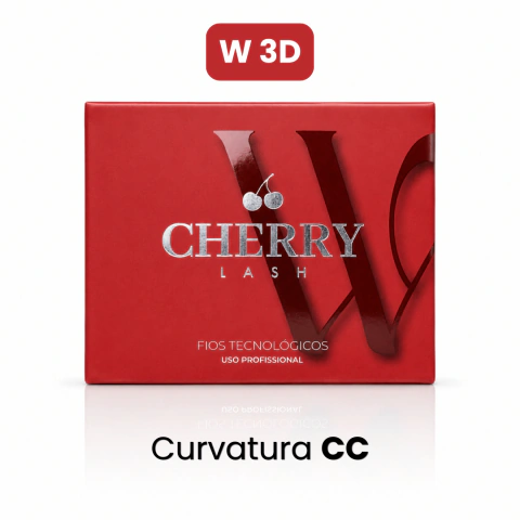 Cílios Cherry W 3D curvatura CC