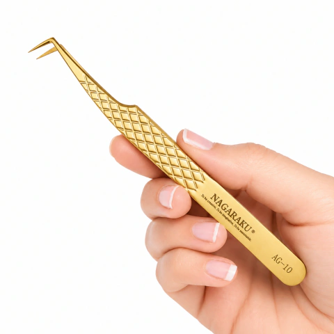 Pinça Nagaraku AG-10 Ponta Diamantada