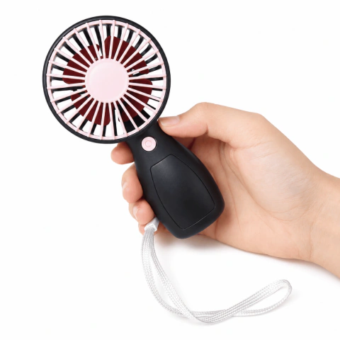 Mini Ventilador Portátil Recarregável USB