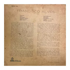 Lp Francisco Alves Francisco Alves Coletânea Nacional Usado - comprar online