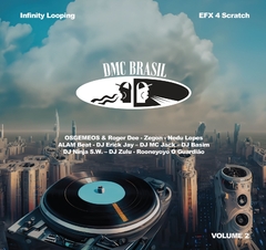 Vinil 7" Compacto EFX 4 Scratch - Infinity Looping DMC Brasil 2023 - Volume 2 Vinil Dourado Novo
