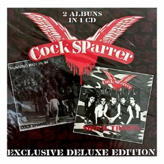 Cd Cock Sparrer Shock Troops/running Riot In '84 Lacrado