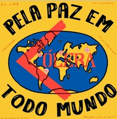Lp Cólera Pela Paz em Todo Mundo Nacional Vinil Vermelho Lacrado - comprar online