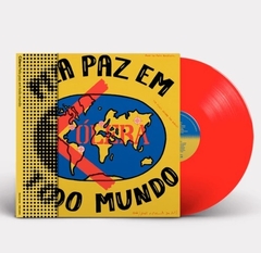 Lp Cólera Pela Paz em Todo Mundo Nacional Vinil Vermelho Lacrado
