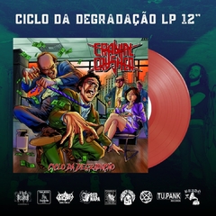 Lp Cranial Crusher Ciclo Da Degradação Vinil Vermelho Edição Limitada Lacrado