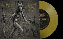 Vinil 7" Compacto Split Deuszebul/Cachorro Da Duença Triunfo Da Ignorância Vinil Amarelo Nacional Novo na internet