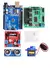 Smart Robot Car Chassis Kit para Arduino, Motor Speed Encoder, Caixa de bateria,