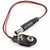CLIP PARA BATERIA 9V COM PLUG P4