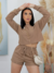 Conjunto Shorts e Cropped Manga Longa Moletinho - Japa Modas & Tricot