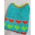 Imagem do Blusa tricot coração neon manga longa