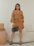 Conjunto Shorts e Blusa Manga Comprida Bata Mullet Linho